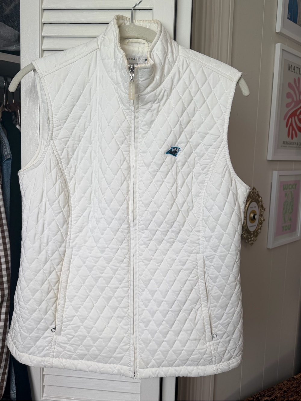 Cutter & Buck Panthers Vest | Small petite